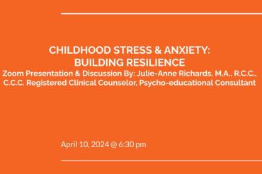 Childhood Stress & Anxiety