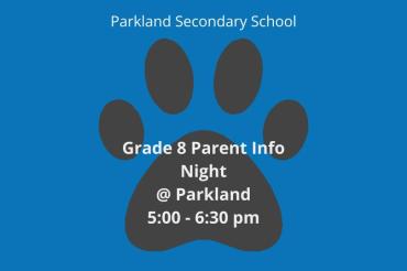 Grade 8 Parent Info Night