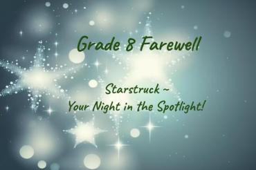 Grade 8 Farewell