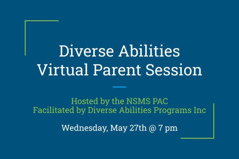 Diverse Abilities Virtual Parent Session