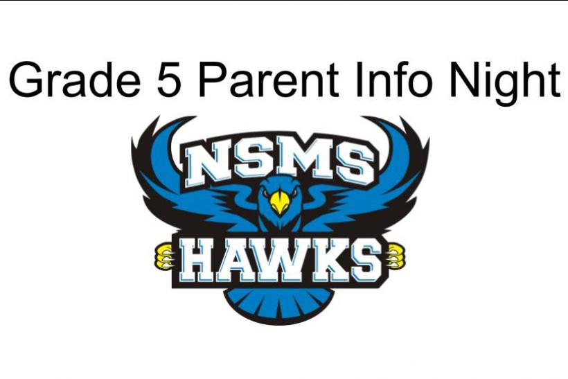 Grade 5 Parent Info Night